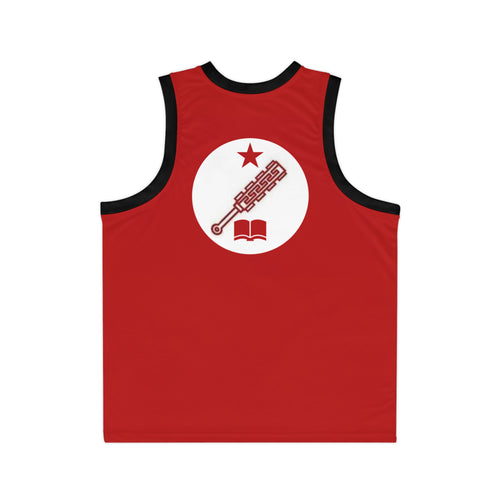 Draco Basketball Jersey – 'Since 8000 BC' Red Team Tank